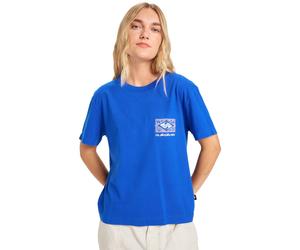 T-Shirt QUIKSILVER "Standard", Damen, Gr. XS, surf the web, Obermaterial: 100% Walkfrottier;, Shirts T-Shirt (34847217-XS) surf the web