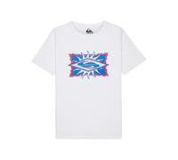 T-Shirt QUIKSILVER "Starfish Stamp", Jungen, Gr. 10, weiß, Obermaterial: 70% Baumwolle, 30% Baumwolle., Shirts T-Shirt (71262758-10) weiß