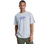 T-Shirt QUIKSILVER "Structured Flower", Jungen, Gr. XXL, micro chip, Obermaterial: 100% Baumwolle., Shirts T-Shirt (72317834-XXL) micro chip