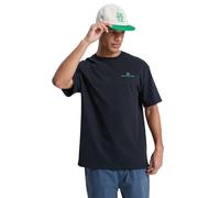 T-Shirt QUIKSILVER "Upside Down", Jungen, Gr. XXL, schwarz, Obermaterial: 100% Baumwolle., Shirts T-Shirt (70876843-XXL) schwarz