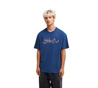 T-Shirt QUIKSILVER "YG Vortex", Herren, Gr. XS, schwarz denim, Obermaterial: 100% Baumwolle., Shirts T-Shirt (29748023-XS) schwarz denim