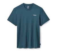 RAB Crimp Esker Tee - Herren - Blau - Größe M- Modell 2026