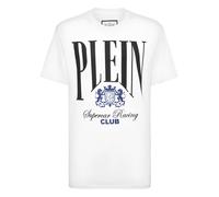 Philipp Plein - T-Shirt Racing - Größe 3XL - weiß