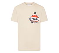 Philipp Plein - T-Shirt Racing - Größe 3XL - beige