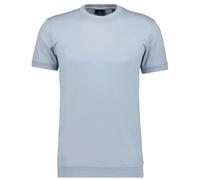 RAGMAN Regular Fit T-Shirt Rundhals silber, Einfarbig