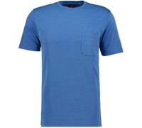 RAGMAN Herren Softknit T-Shirt Rundhals, mit Brusttasche M, Aqua-702