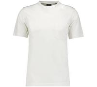 T-Shirt RAGMAN, Herren, Gr. M, weiß (ecru), Jersey, 61% Baumwolle, 39% Polyester, regular fit, Rundhals, Shirts T-Shirt (64301308-M) ecru