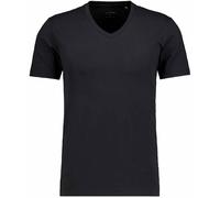 T-Shirt RAGMAN, Herren, Gr. XL, schwarz, Jersey, 96% Baumwolle 4% Elasthan, regular fit, Rundhals, Shirts T-Shirt (48670040-XL) schwarz