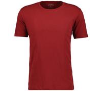 T-Shirt RAGMAN, Herren, Gr. XXL, rot (bordeauxrot), Baumwolle, regular fit, Rundhals, Shirts T-Shirt (28149213-XXL) bordeauxrot