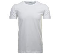 RAGMAN Body Fit T-Shirt Rundhals Doppelpack weiss, Einfarbig