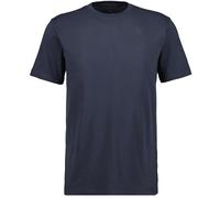 RAGMAN Herren T-Shirt 2er Pack - 1/2 Arm, Unterhemd, Rundhals Dunkelblau XL