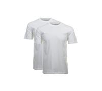 T-Shirt RAGMAN "T-Shirt 2er Pack", Herren, Gr. 6XL, weiß, Obermaterial: 100% Baumwolle CO., Shirts T-Shirt (48877324-6XL) weiß