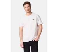 T-Shirt RAGWEAR "Samms D Gots YOUMODO", Herren, Gr. XXXL (58), weiß, Material: 100% Baumwolle, Basic, relaxed fit hüftlang, Rundhals, normaler Saum, Shirts T-Shirt, Kurzärmliges Shirt mit Fußball-Stic