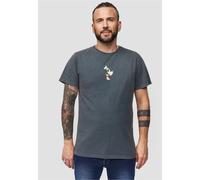 T-Shirt RECOVERED "Disney Goofy Side Profile", Herren, Gr. L, schwarz, 100% Baumwolle, bedruckt, normal, Rundhals, Shirts T-Shirt, im zeitlosen Design (98134709-L) schwarz