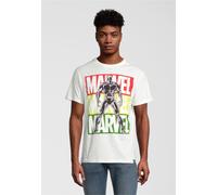 T-Shirt RECOVERED "Marvel Black Panther", Damen, Gr. XL, beige (natur), 100% Baumwolle, bedruckt, normal, Rundhals, Shirts T-Shirt, mit coolem Marvel-Print (61853765-XL) natur