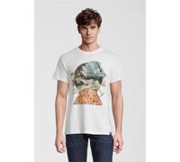 T-Shirt RECOVERED "Star Wars Empire Strikes Back Retro X-Wing", Damen, Gr. S, weiß, 100% Baumwolle, bedruckt, normal, Rundhals, Shirts T-Shirt, im zeitlosen Design (94047637-S) weiß