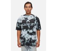 T-Shirt RECOVERED "Wu-Tang Black Ink Effect", Damen, Gr. L, schwarz, 100% Baumwolle, bedruckt, normal, Rundhals, Shirts T-Shirt, mit coolem Wu-Tang-Frontprint (88684555-L) schwarz