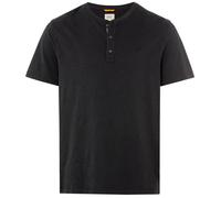 T-Shirt - Regular Fit - mit Knopfleiste - Bio Baumwolle - anthrazit Camel Active