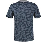 T-Shirt - Regular Fit - Rundhals - floraler Print - dunkelblau Lerros