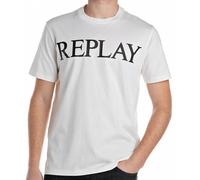 T-Shirt - Regular Fit - Rundhals - weiß REPLAY