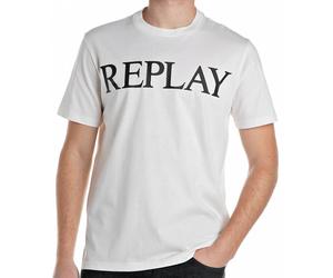 T-Shirt - Regular Fit - Rundhals - weiß REPLAY