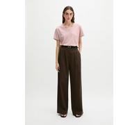 T-Shirt MARC O'POLO "aus leichtem Single Jersey", Damen, Gr. L, mild rose, Obermaterial: 100% Baumwolle, unifarben, Basic, regular fit, V-Ausschnitt, Shirts T-Shirt (95396309-L) mild rose
