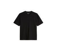 T-Shirt MARC O'POLO "aus schwerem Bio-Baumwoll-Jersey", Jungen, Gr. M, schwarz, Obermaterial: 100% Baumwolle, unifarben, Basic, relaxed fit, Rundhals, Shirts T-Shirt (23672224-M) schwarz
