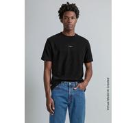 Marc O'Polo Denim T-Shirt Herren – Relaxed Fit, Bio-Baumwolle, Rundhalsausschnitt – S Schwarz