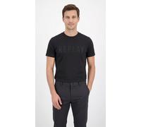 T-Shirt REPLAY, Herren, Gr. XXL, nearly schwarz, Single Jersey, Obermaterial: 100% Baumwolle, unifarben, regular fit normal, Rundhals, abgesteppte Kante, Shirts T-Shirt, Baumwoll-Qualität, Logoschrift