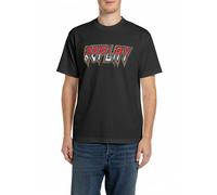 T-Shirt REPLAY, Herren, Gr. XXL, schwarz, Jersey, Obermaterial: 100% Baumwolle, bedruckt, gerade hüftbedeckend, Rundhals, abgesteppte Kante, Shirts T-Shirt, mit Frontprint, reine Baumwolle (11030509-X