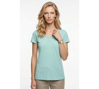T-Shirt RICHROYAL, Damen, Gr. L, lagoon, Single Jersey, Obermaterial: 100% Baumwolle, Rundhals, Shirts T-Shirt, in femininer Basic-Form (61400829-L) lagoon