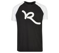 T-Shirt ROCAWEAR "Rocawear Herren Rocawear T-Shirt", Herren, Gr. S, schwarz, weiß, 60% Baumwolle, 40% Polyester, bedruckt, normal, Rundhals, Shirts T-Shirt (75173104-S) schwarz, weiß