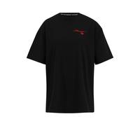 T-Shirt ROCAWEAR "Rocawear Rocawear Crown T-Shirts", Herren, Gr. M, schwarz, 100% Baumwolle, bedruckt, oversize, Rundhals, Shirts T-Shirt (35667856-M) schwarz