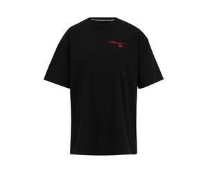 T-Shirt ROCAWEAR "Rocawear Rocawear Crown T-Shirts", Herren, Gr. M, schwarz, 100% Baumwolle, bedruckt, oversize, Rundhals, Shirts T-Shirt (35667856-M) schwarz