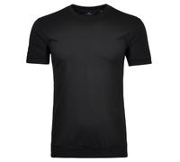 RAGMAN - Pima T-Shirt Rundhals mit Bündchen schwarz - Gr. - 3XL