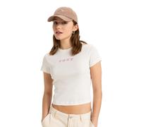 Roxy Damen Beach Love T-Shirt, Egret, M