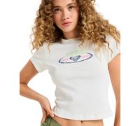 T-Shirt ROXY "Beach Love", Damen, Gr. XL, egret, Obermaterial: 100% Baumwolle;, Shirts T-Shirt (89824805-XL) egret
