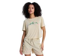 T-Shirt ROXY "Boundless Spirit 3", Damen, Gr. L, beige (pebble), Obermaterial: 100% Polyester., Shirts T-Shirt (23064732-L) pebble