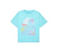 Roxy - Kid's Eveoversize Washed - T-Shirt, Gr. 104-116 4 Years - XXS, türkis (AquaSplash)