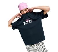 T-Shirt ROXY "Hangloose Art", Damen, Gr. S, schwarz (anthrazit), Obermaterial: 100% Baumwolle., Shirts T-Shirt (29646242-S) anthrazit