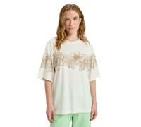 T-Shirt ROXY "Hangloose Placed", Damen, Gr. M, egret, 100% Baumwolle, Shirts T-Shirt (79728051-M) egret