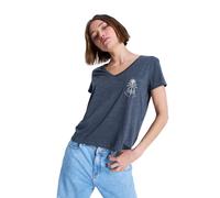 T-Shirt ROXY "Laguna Green", Damen, Gr. XL, anthrazit, Obermaterial: 65% Microfaser, 35% Viskose;, Shirts T-Shirt (92412714-XL) anthrazit