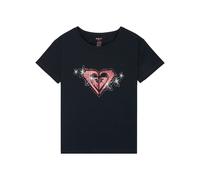 T-Shirt ROXY "Lilyregular Night", Jungen, Gr. 12(148-156cm), anthrazit, Obermaterial: 100% Walkfrottier;, Shirts T-Shirt (81820256-12) anthrazit