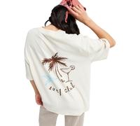 T-Shirt ROXY "My Boyfriend", Damen, Gr. M, buttercream, Obermaterial: 100% Walkfrottier;, Shirts T-Shirt (90561661-M) buttercream