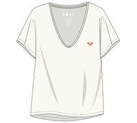 T-Shirt ROXY "NIGHTFALL", Damen, Gr. S (36), coconut milk, Obermaterial: 100% Baumwolle, Rundhals, Shirts T-Shirt, sportlicher Stil, für vielseitige Aktivitäten, Rundhalsausschnitt (38304555-S) coconu