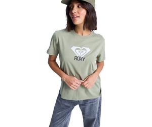 T-Shirt ROXY "Ocean Road Art", Damen, Gr. L, olivgrün, Obermaterial: 100% Baumwolle., Shirts T-Shirt (50266517-L) olivgrün