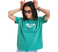 Roxy Ocean Road Art - Short Sleeve T-Shirt for Women - T-Shirt - Frauen - XL - Grün.