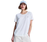 Roxy Oceanwave T-Shirt, Kurzarm, regulär, EMBY, Damen, Weiß, M