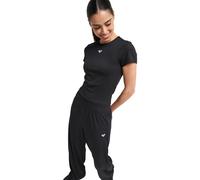 T-Shirt ROXY "Rise & Vibe", Damen, Gr. S, schwarz (anthrazit), Obermaterial: 80% Polyester, 20% Elasthan., Shirts T-Shirt (76081852-S) anthrazit