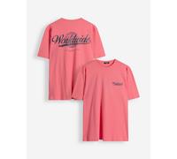 T-Shirt - Rückenprint - rosa L